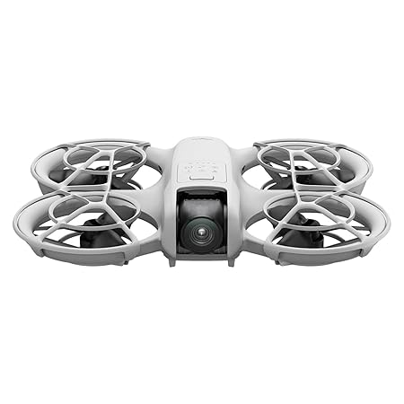 DGI Neo, Mini Drone with 4K UHD Camera for Adults, 135g Self Flying Drone that Follows You, Palm Takeoff, AI Subject Tracking, QuickShots, Stabilized Video, Built-In Propeller Guard (Controller-Free)